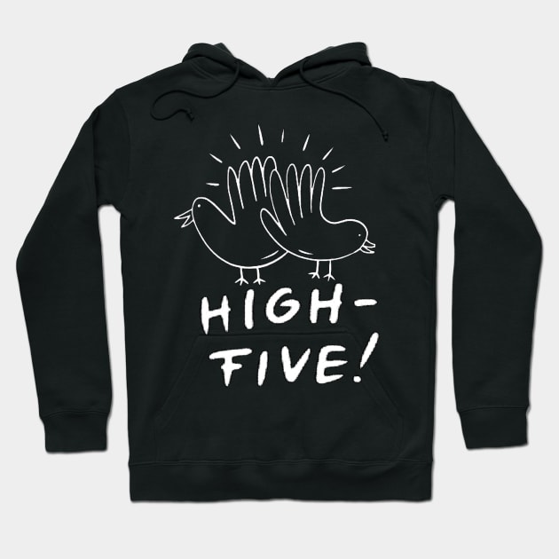 High - Five! High-Five! Hoodie by Haland 9